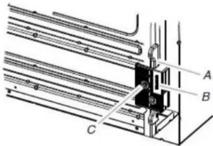KITCHENAID KOES730SJP - La hauteur de la découverte peut etre comprise entgpo48t 50^7 / 16 po (124,1 cm et 128,1 cm) - 3