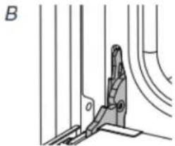 KITCHENAID KOES730SJP - Réinstallation de la/des porte(s) du four - 3