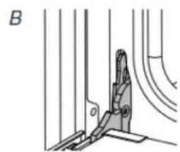 KITCHENAID KOES730SJP - Vuelva a colocar las puertas del horno - 5