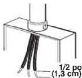 KITCHENAID KOES730SJP - Tableau des options de raccordement electrique - 2