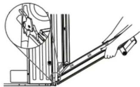 KITCHENAID KOES730SJP - Vuelva a colocar las puertas del horno - 3