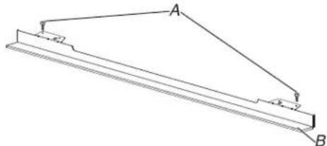 KITCHENAID KOES730SJP - Piezas suministradas en el kit de deflector - 1