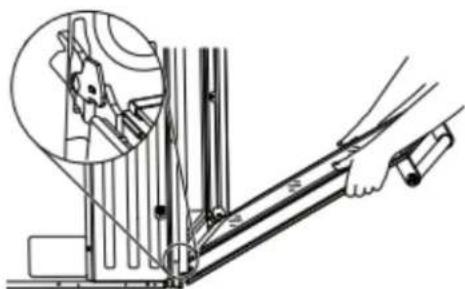 KITCHENAID KOED730SBE - Vuelva a colocar las puertas del horno - 3