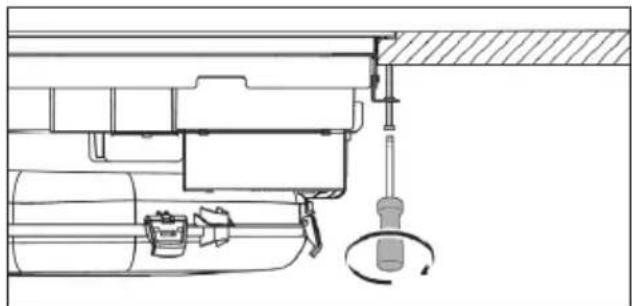 KITCHENAID KCID936SBL - Fixation sécurisée de la table de cuisson - 1