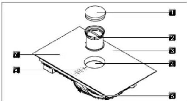 KITCHENAID KCID936SBL - Estructura - 1