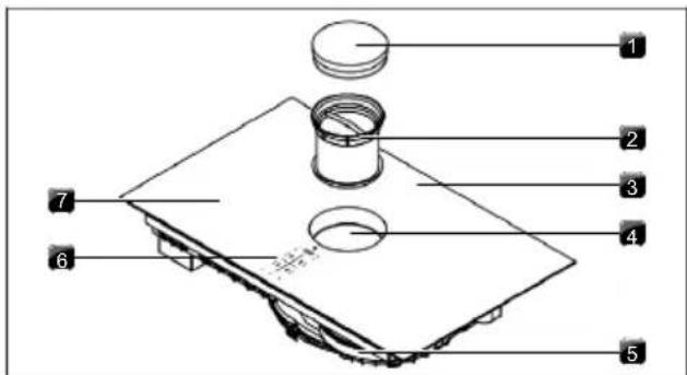 KITCHENAID KCID936SBL - Structure - 1