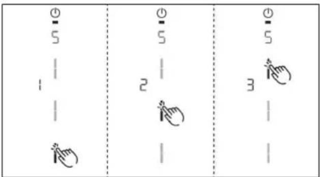 KITCHENAID KCID936SBL - Selecting the reaction speed: - 1