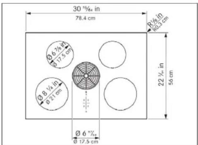 KITCHENAID KCID936SBL - Datos técnicos - 1