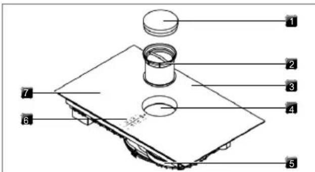 KITCHENAID KCID936SBL - Structure - 1