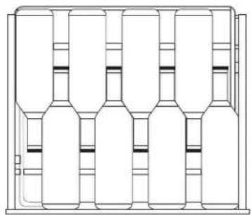 KITCHENAID KUWR324SSB - Para abastecer la Cava de Vinos - Estantería 1 a 5: - 1