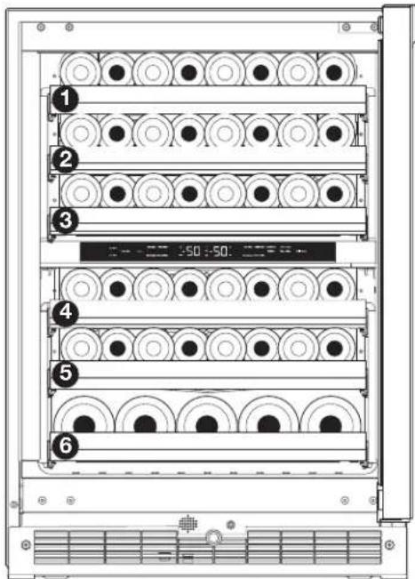 KITCHENAID KUWR324SSB - Stocking the Wine Cellar - 1