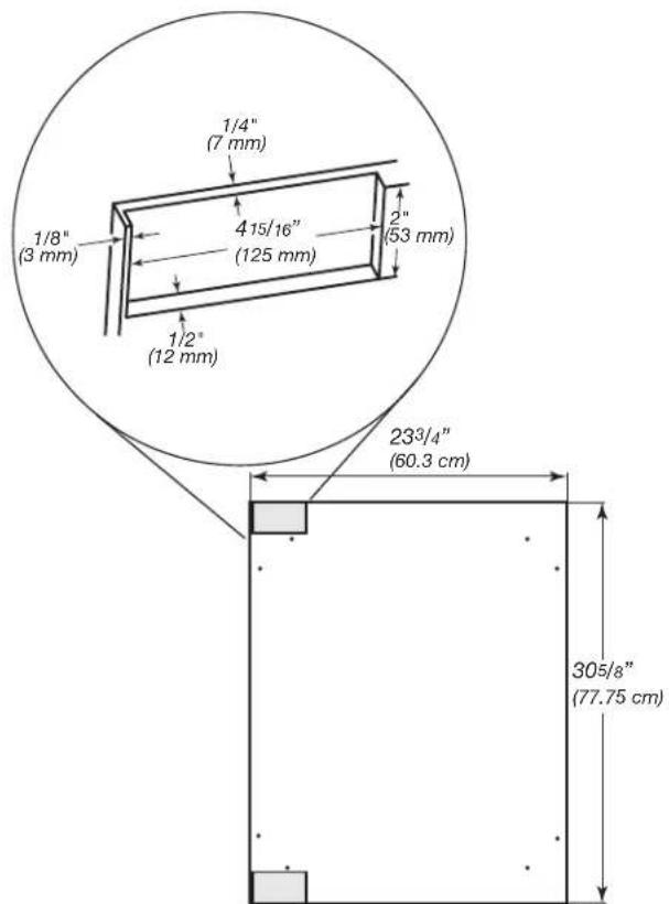 KITCHENAID KUWR324SSB - Panel recubierto de puerta sólida - Preparación: - 1