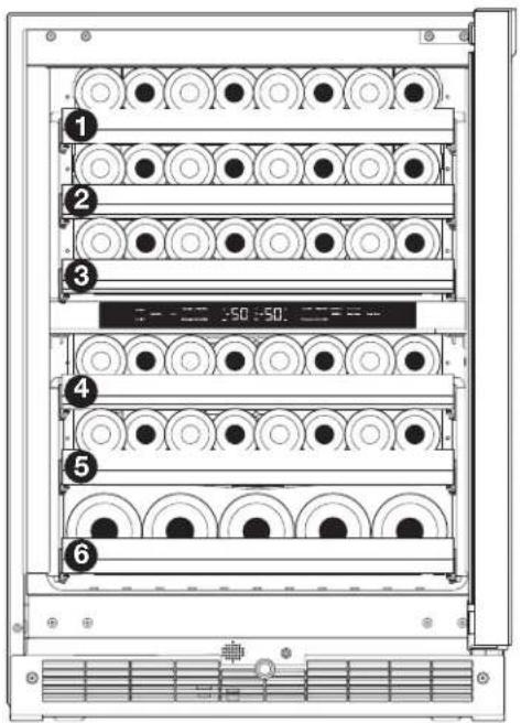KITCHENAID KUWR324SSB - Abasteciendo la Cava de Vinos - 1