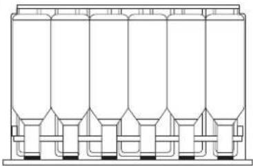 KITCHENAID KUBR524SPS - Para abastecer el Centro de Bebidas - Estantería 2: - 1
