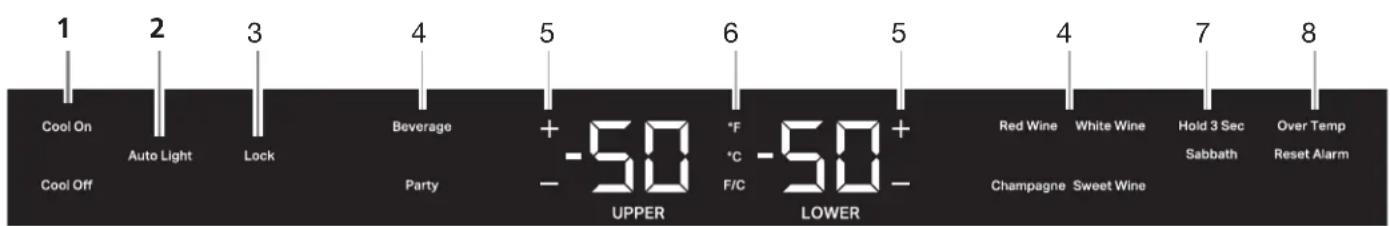 KITCHENAID KUBR524SSB - UTILISATION DU RÉFRIGÉRATEUR POUR BOISSONS - 1