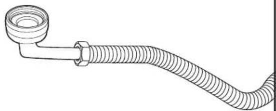 KITCHENAID KDTS224SPS - Add 90° elbow fitting to the water supply line - 1