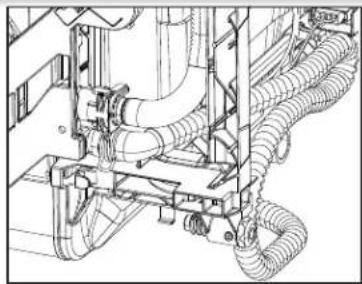 KITCHENAID KDTS624SBE - Connect drain hose - 2