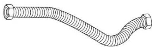 KITCHENAID KDTS624SBE - Tuyau flexible - 1