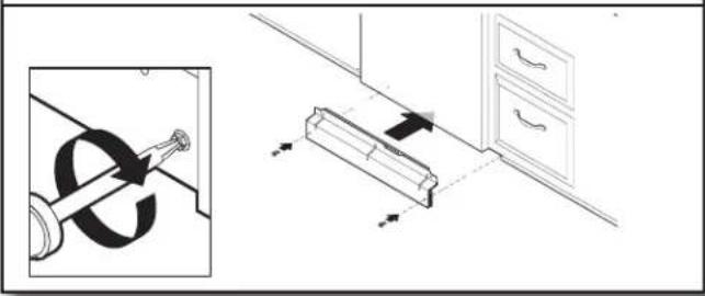 KITCHENAID KDTS624SBE - Reinstall access panels - 1