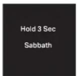 KITCHENAID KURL124SPA - Sabbath Mode - 1