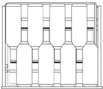KITCHENAID KUWR524SJP - Para abastecer la Cava de Vinos - Estanteria 1 a 5: - 1