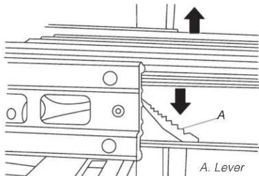 KITCHENAID KUWR524SJP - Remove and replace the racks: - 1