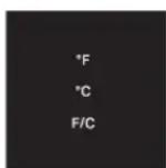 KITCHENAID KUWR524SJP - Viendo Temperaturas Celsius/Fahrenheit - 1