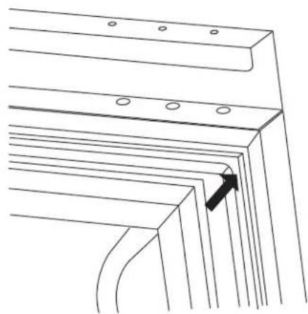 KITCHENAID KUWR524SJP - Peligro de Peso Excesivo - 5