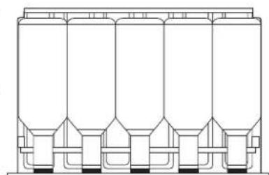 KITCHENAID KUWR524SJP - To stock the Wine Cellar - Rack 6: - 1