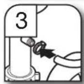 KITCHENAID KDPS424SPS - Raccordement du tuyau de vidange - 17