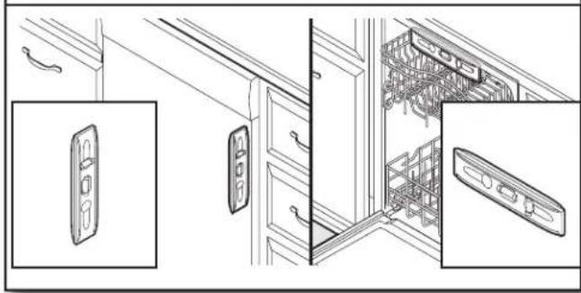 KITCHENAID KDPS424SPS - SECURE DISHWASHER IN CABINET OPENING - 1