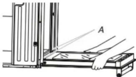 KITCHENAID KOES730SBE - Retire las puertas del horno - 1