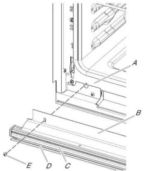 KITCHENAID KOES730SBE - Piezas suministradas en el kit de deflector - 3