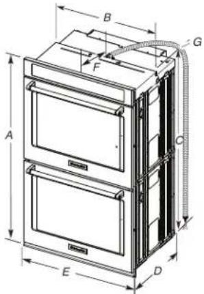 KITCHENAID KOES730SBE - Modelos de 27" (68,6 cm) Modelos de 30" (76,2 cm) - 3