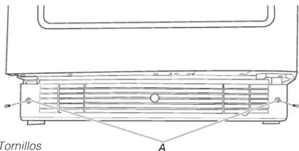 KITCHENAID KURR124SSB - Para quitar la rejilla de la base: - 1