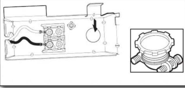 KITCHENAID KDPS724SPS - Installation du serre-câbles - 1