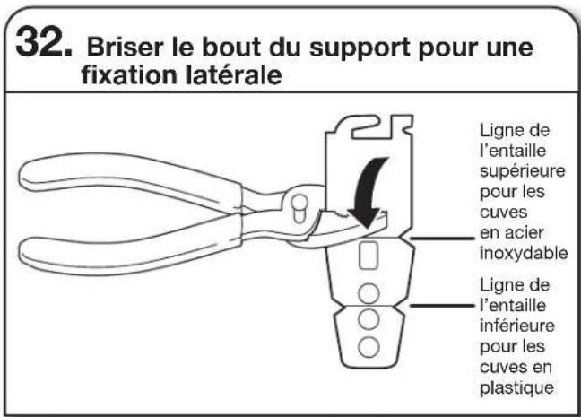 KITCHENAID KDPS724SPS - CHOIX DE L'OPTION DE FIXATION - 3