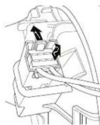 KITCHENAID KDPS724SPS - 10b. Retire el cable del interruptor flotante - 2