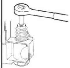 KITCHENAID KDPS724SPS - Mettre de niveau les pieds avant - 1