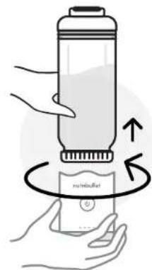 NUTRIBULLET Flex XL - Sådan bruger du nutribullet Flex™ Bærbar blender - 8
