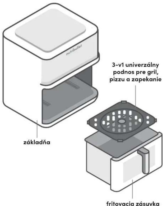 NUTRIBULLET CrispLite Vision - Zostavenie spotrebica - 1