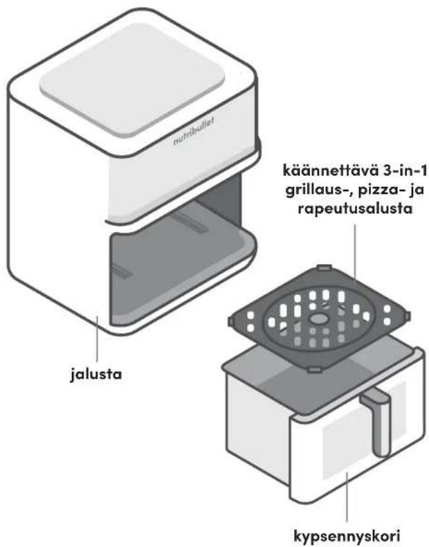NUTRIBULLET CrispLite Vision - Asennusohje - 1