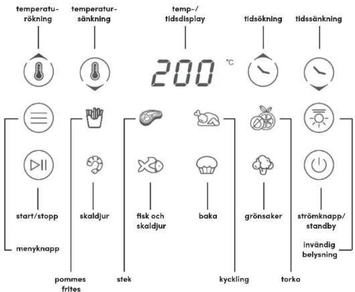 NUTRIBULLET CrispLite Vision - Kontrollpanel - 1