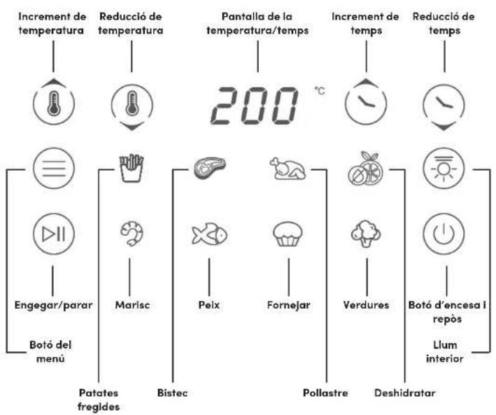 NUTRIBULLET CrispLite Vision - Tauler de control - 1