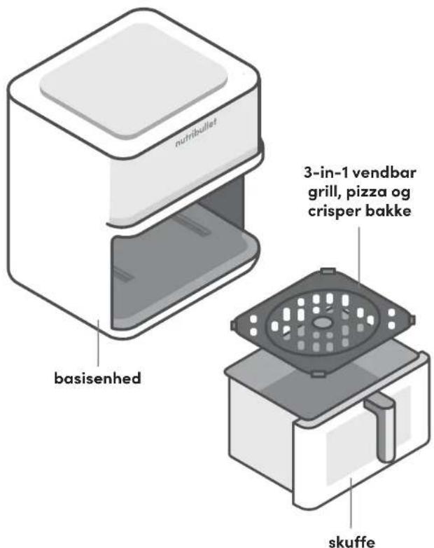 NUTRIBULLET CrispLite Vision - Monteringsvejledning - 1