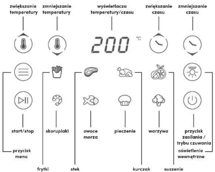 NUTRIBULLET CrispLite Vision - Panel sterowania - 1