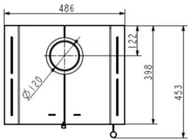 Wamsler Mono - Plans avec les dimensions - 2