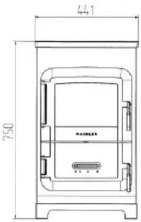 Wamsler Trendy RH - Leggenda da cui figura - 3