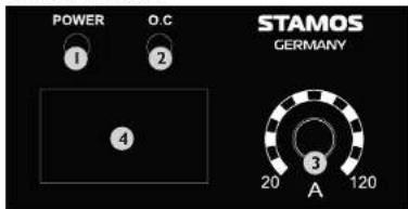 Stamos S-MMA-200PI.2 - UTILISATION - 1