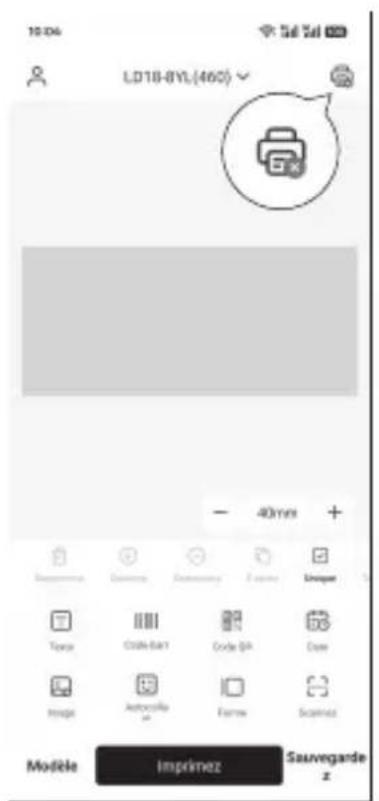 Makeid P31 - Impression par l'APP - 2